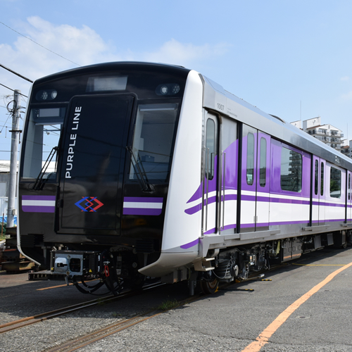 MRT,Purple Line,Bangkok,Thailandの画像