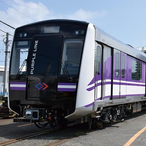 MRT,Purple Line,Bangkok,Thailandの画像