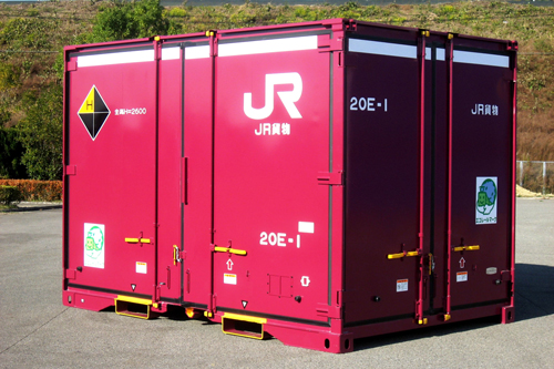 日本貨物鉄道　20Ｅ形式 側妻二方開きコンテナ