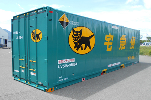 日本石油輸送30ft妻一方通風コンテナ