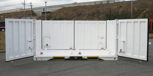 日東工業 12ft無蓋コンテナ（開放）